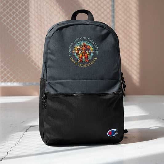 Embroidered Champion Backpack - Epictron Data Scientist